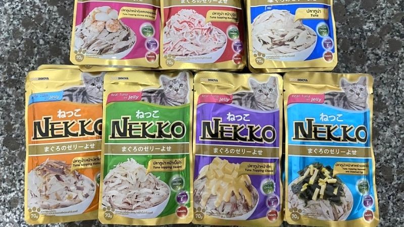 Pate Nekko cho mèo mua ở đâu