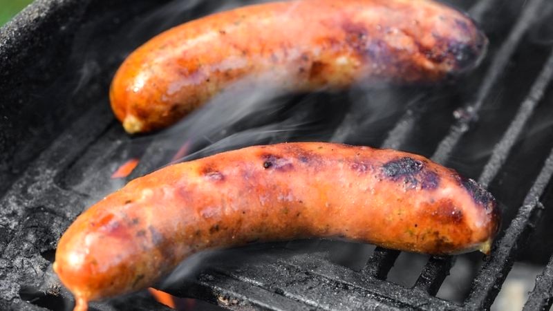 Salami Bockwurst của Đức