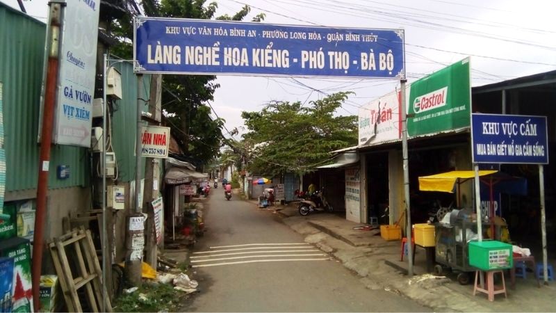 Làng nghề Hoa kiểng Phó Thọ