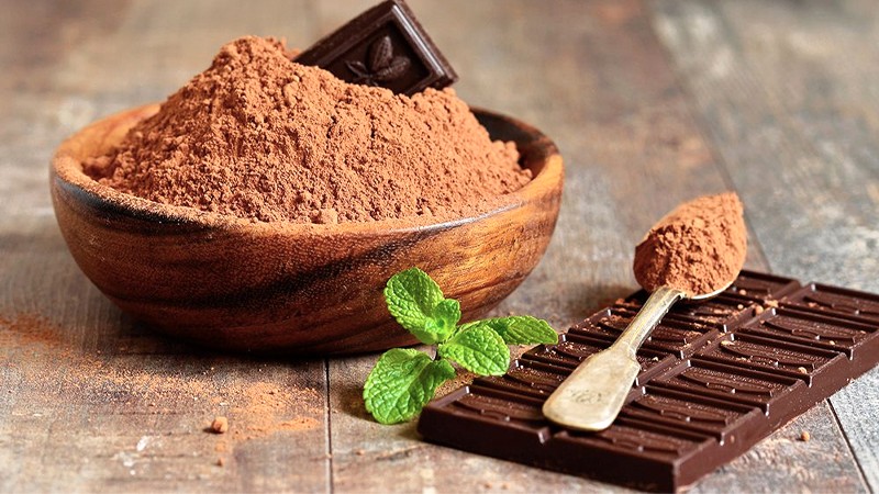 Bột cacao đa năng: pha chế, làm bánh, socola.