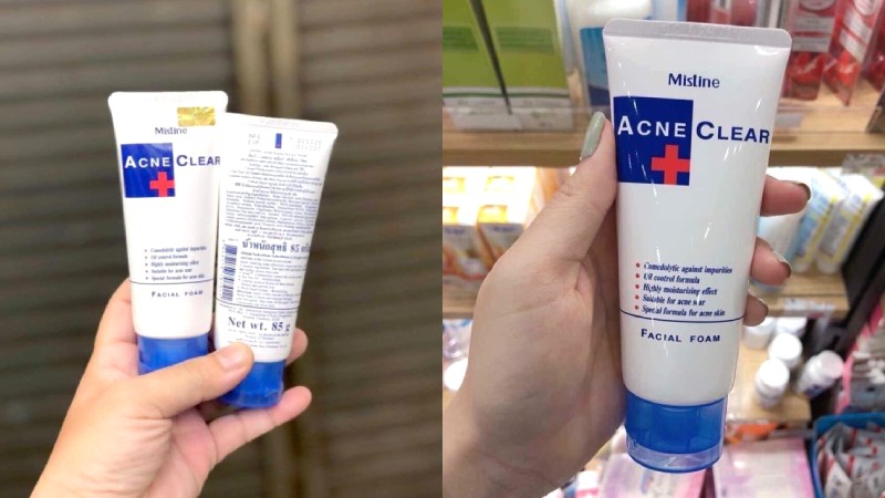 Sữa rửa mặt Acne Clear Mistine