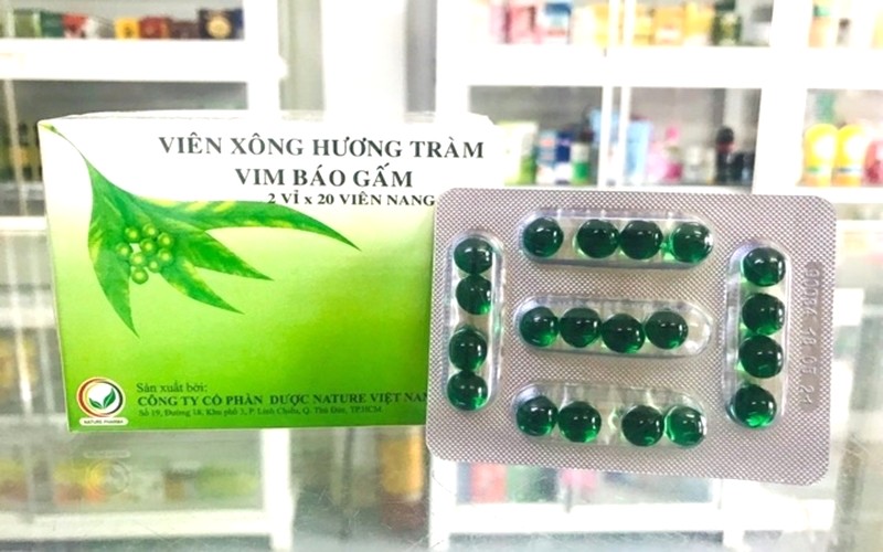 Công dụng viên xông Hương Tràm Vim Báo Gấm