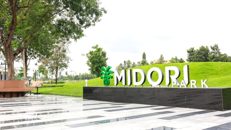 Midori Park có thiết kế đẹp