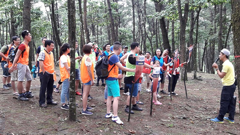 Cắm trại - teambuilding