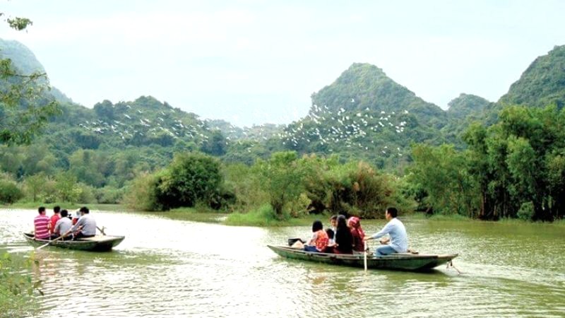 Giá vé vườn chim Thung Nham