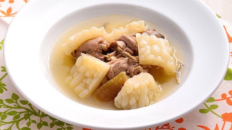 Canh khổ qua trắng thịt sườn