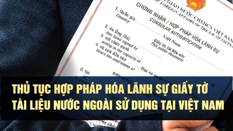 Hợp pháp hóa lãnh sự tài liệu