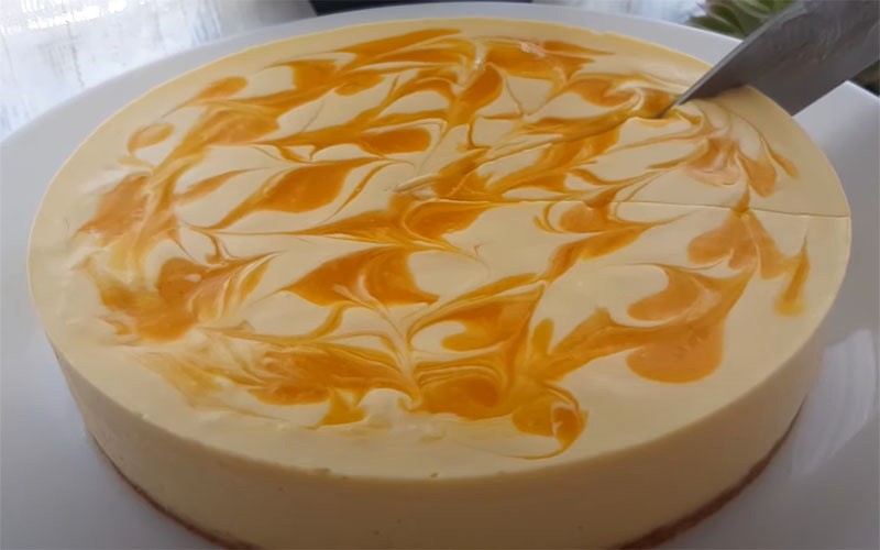 Bánh cheesecake xoài tuyệt hảo