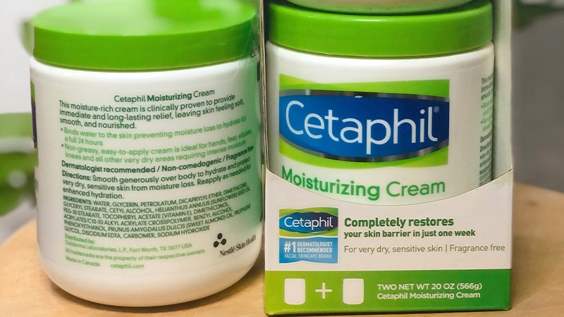 Hũ kem dưỡng ẩm cetaphil