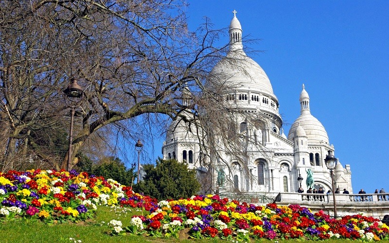 Thánh đường Sacré-Cœur, thế kỷ 19, đồi Montmartre.