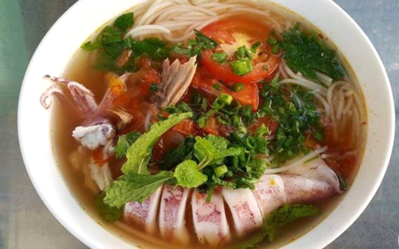 Bún mực