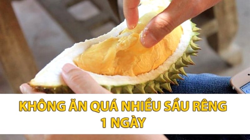 Ăn sầu riêng vừa đủ, giữ dáng thon gọn.