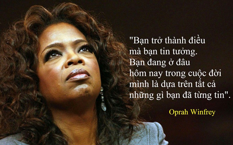 Oprah Winfrey: Nữ hoàng truyền thông Mỹ.