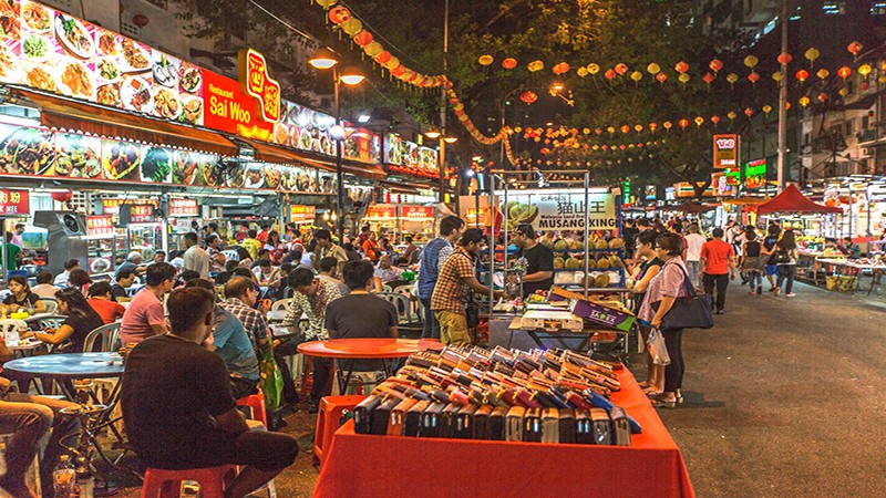 Phố ẩm thực Jalan Alor Kuala