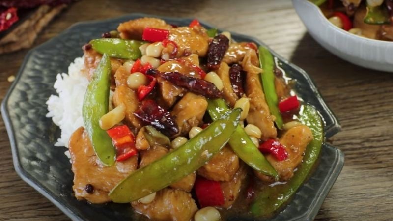 Gà kung pao thơm ngon