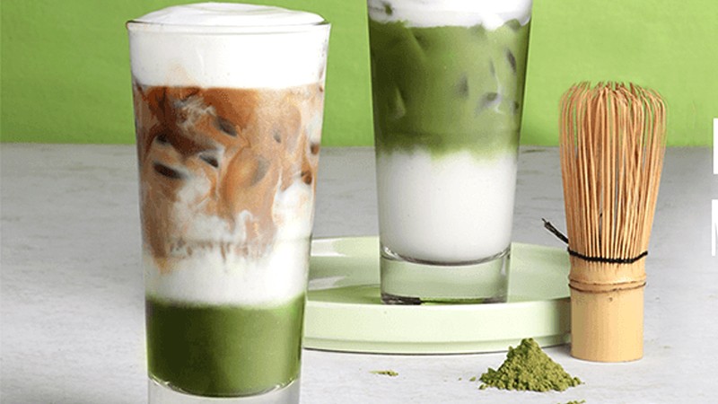 Thành phẩm cà phê matcha