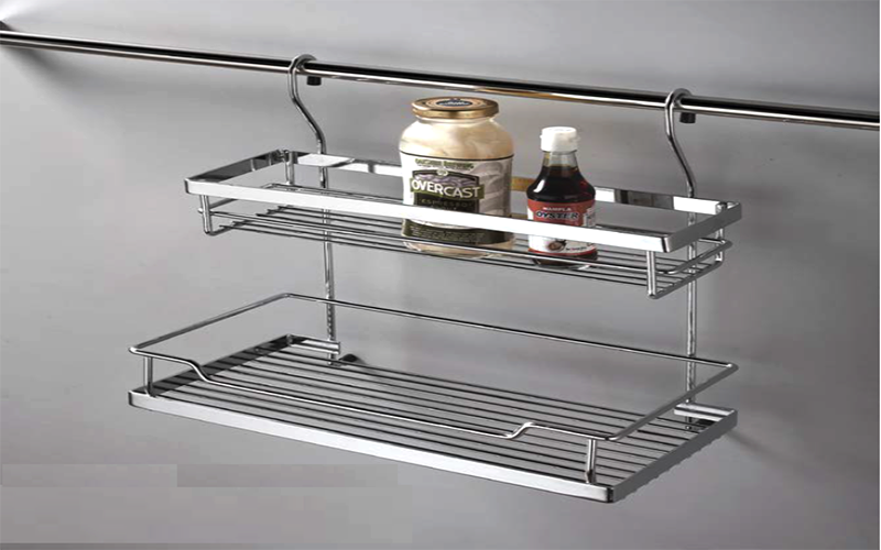 Giá gia vị inox 2 tầng Garis BI02.03