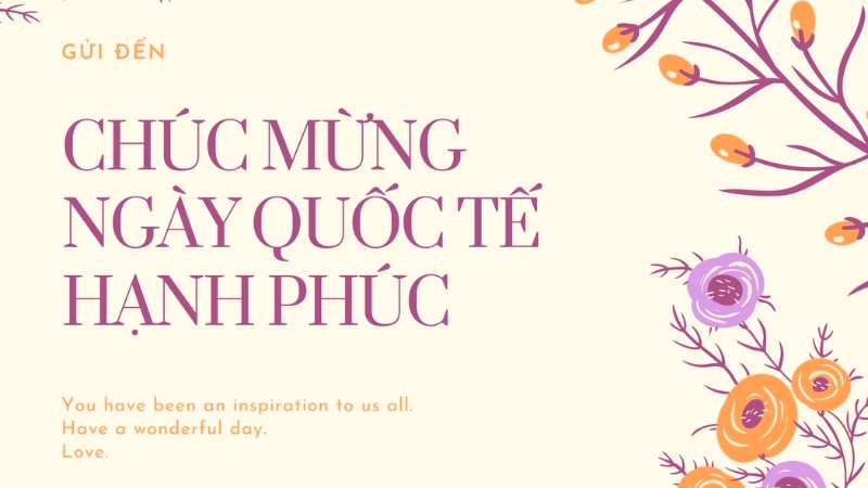 Chúc mừng ngày Hạnh phúc rạng ngời! 💖