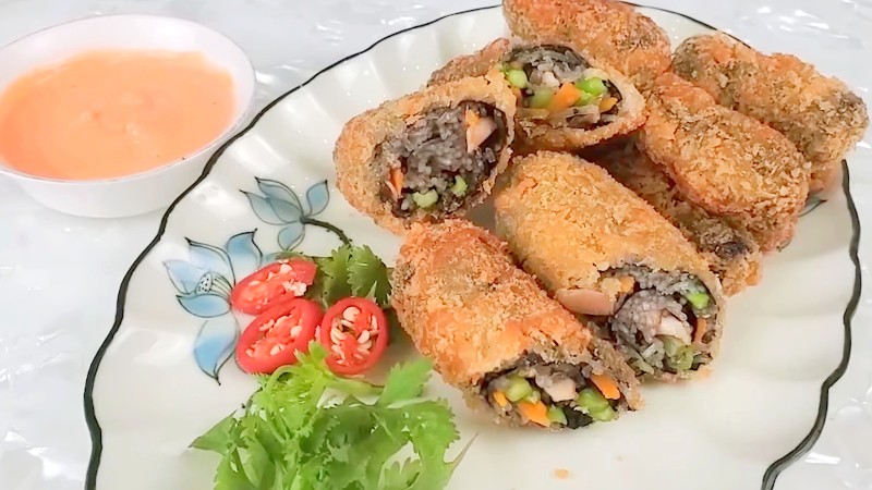 Miến chay chiên giòn hấp dẫn