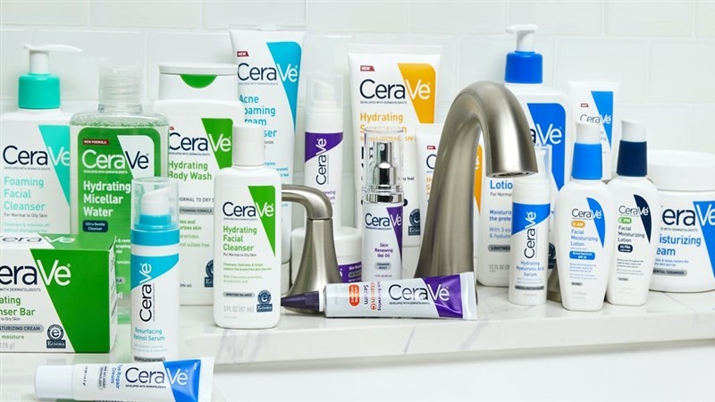 Các dòng sản phẩm của CeraVe