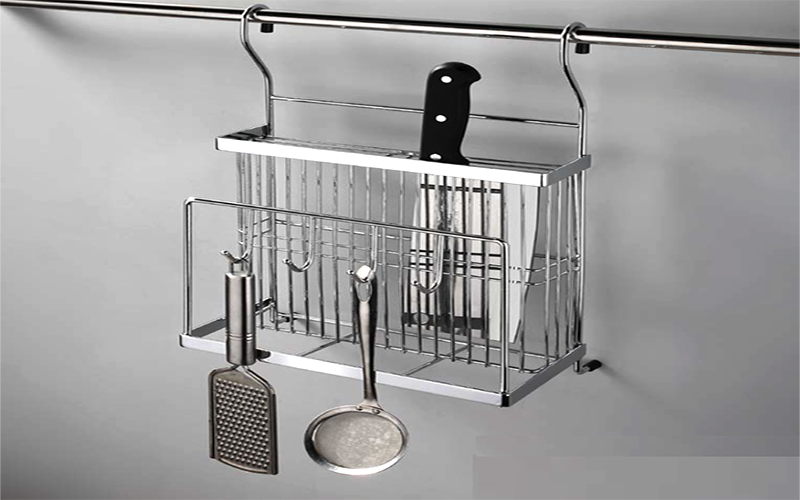 Giá treo dao thớt inox Garis GI04.5