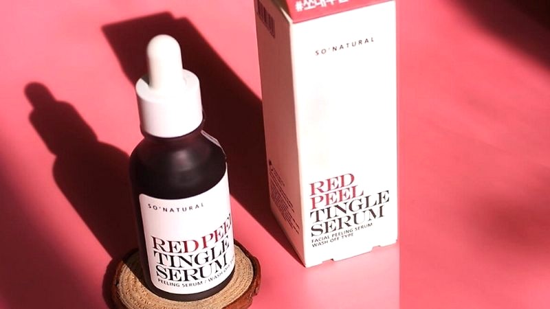 Serum Red Peel Tingle So Natural