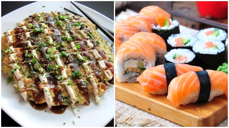 Các món ăn Nhật bản tại Sushi world