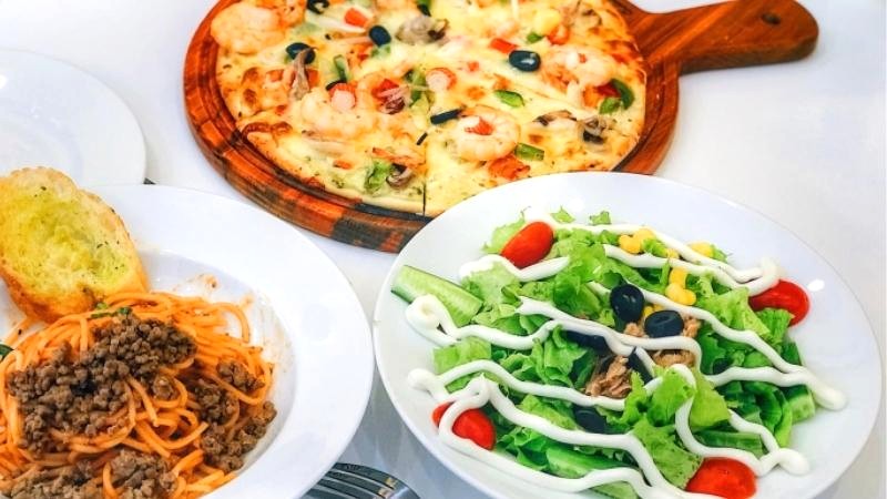 Hương vị Thái Lan trên từng miếng pizza! 🍕🇹🇭