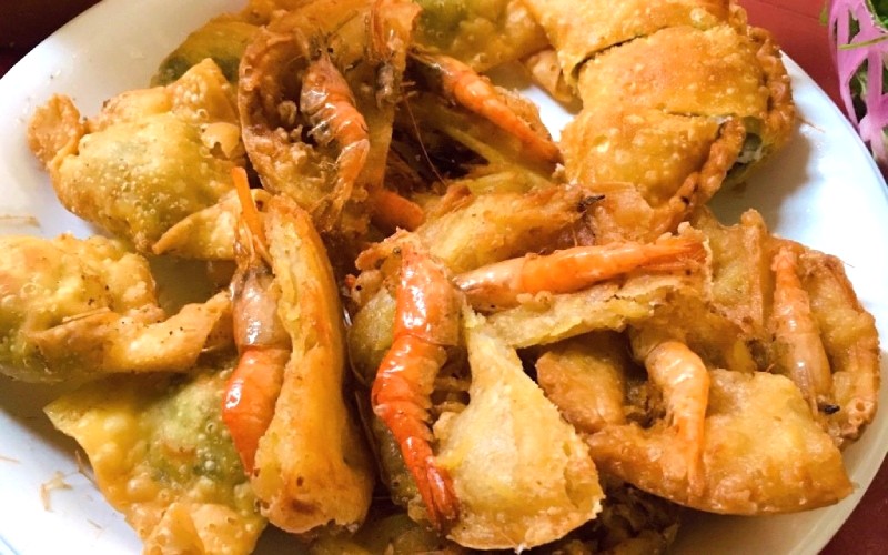 Nhân tôm tươi, nước chấm vừa miệng