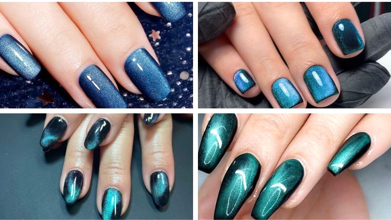 Nail mắt mèo xanh lạ mắt