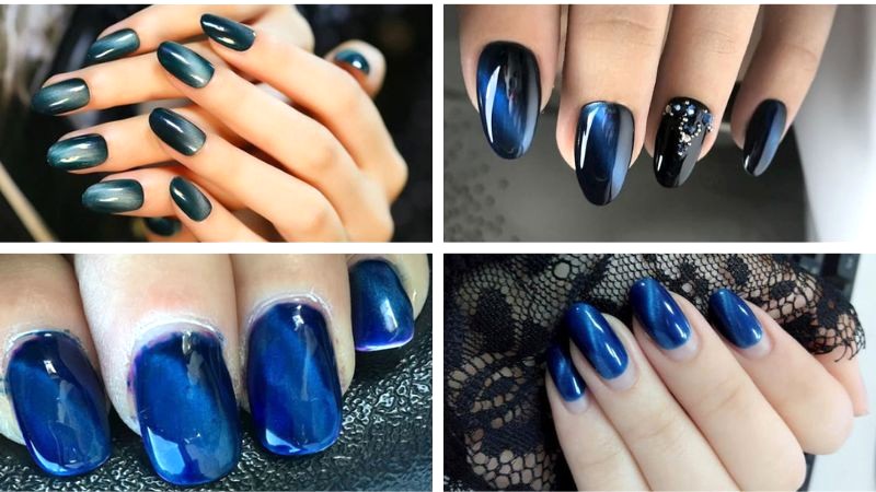 Nail mắt mèo xanh bí ẩn