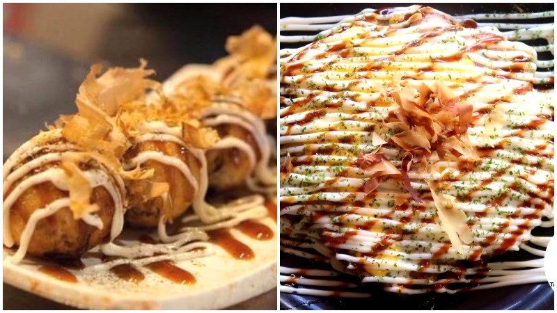 Bánh xèo Takoyaki độc đáo