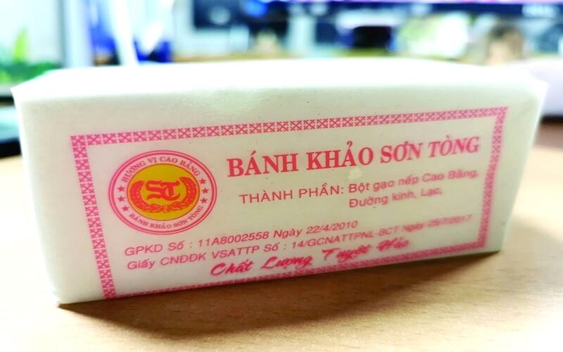 Bánh khảo Cao Bằng - đặc sản nổi tiếng.