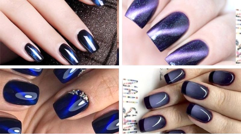 Nail mắt mèo xanh quyến rũ