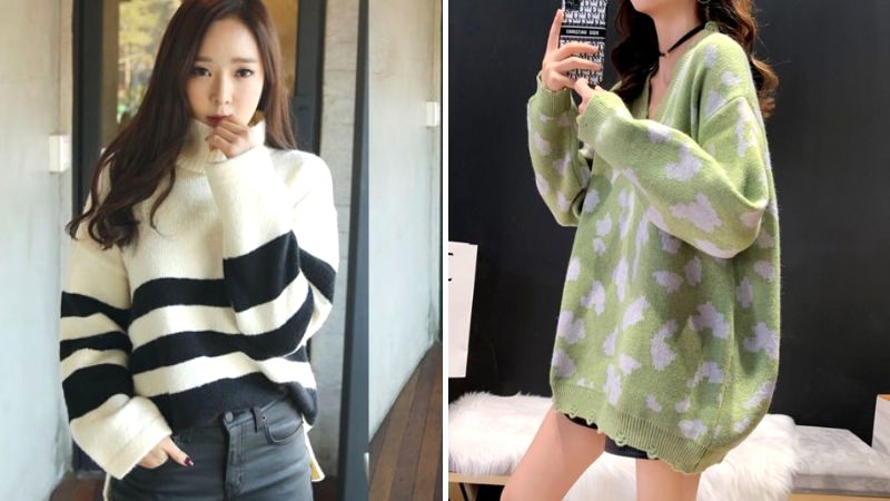 Short & áo len: năng động, trẻ trung