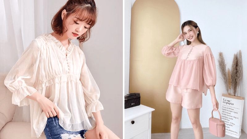 Phong cách mùa hè thanh lịch.