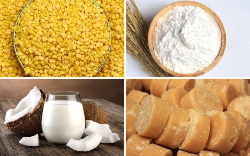 Nguyên liệu làm chè trôi nước