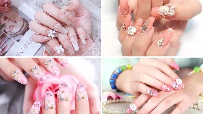 Mẫu nail bánh bèo cực xinh!