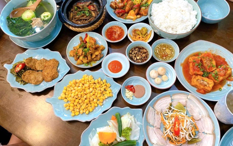 Menu quán đa dạng