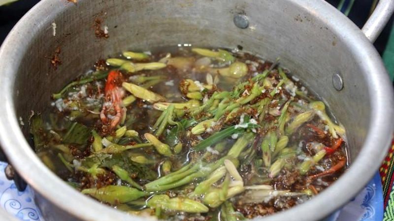 Canh chua kiến vàng