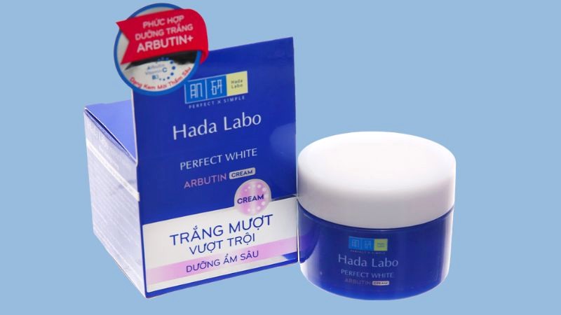 Tác dụng của kem Hada Labo Perfect White?