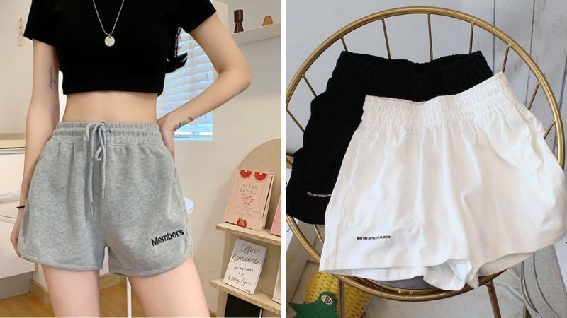 Quần short cotton thoải mái