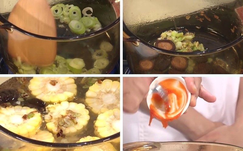 Nấu nước dùng lẩu