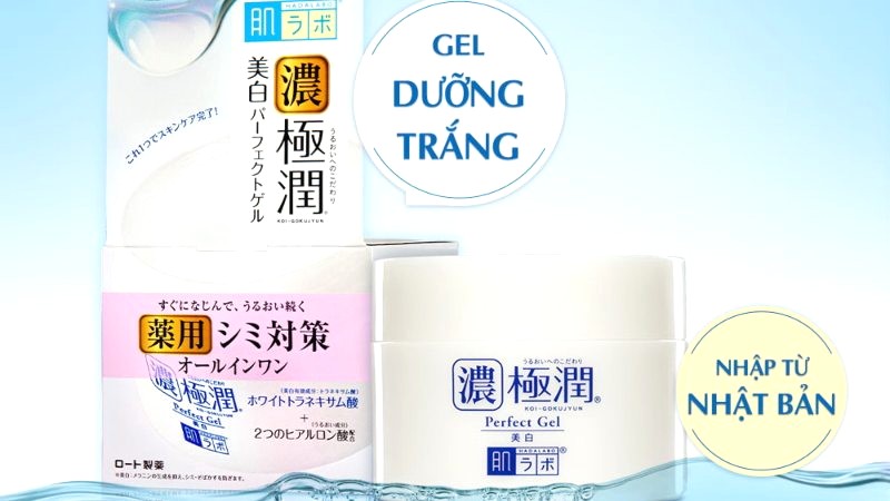 Gel dưỡng trắng Hada Labo Koi-Gokujyun