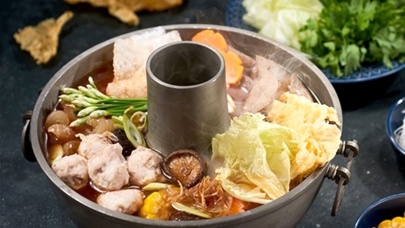 Thành phẩm lẩu Tả Pí Lù
