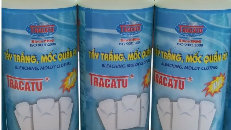 Nước tẩy trắng áo Tracatu