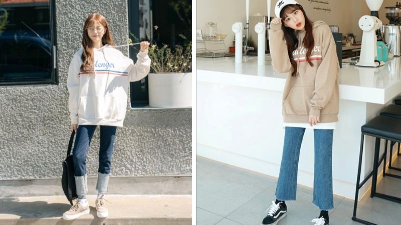 Áo hoodie đa dạng phong cách