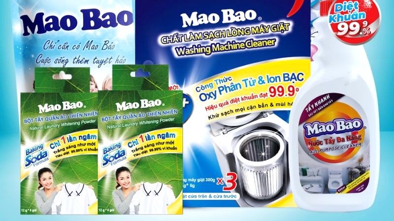 Bột tẩy trắng quần áo Mao Bao